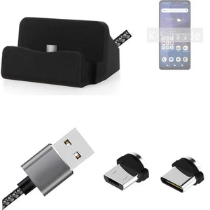 Stacja ładująca do BQ 6861L Core + adapter USB typu C i micro USB - Zdjęcie 1 z 5