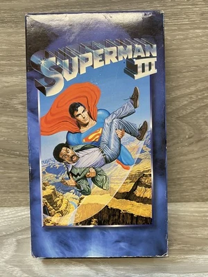 Superman III 3 VHS 1983, 2001 Richard Pryor Foto 1 de 4