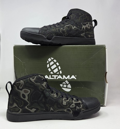 Altama Maritime Assault Mid Boots Black Camo Mens Tactical  display picture 3