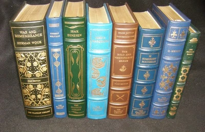 8 Franklin Library, Limited Edition Series Books, Very Nice Condition  1978-1980 - Image 1 of 4