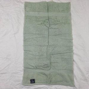 Vintage Ralph Lauren Green 100% Cotton Towel Plush Soft Absorbent Made In USA - Picture 1 of 8