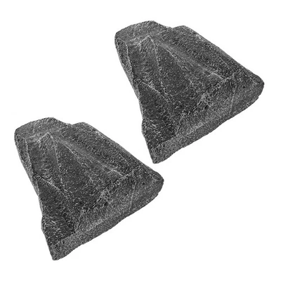  2 Stück dekorative Kunstfelsen zum Basteln und für Terrarien. Simulierte Steine - Bild 1 von 4