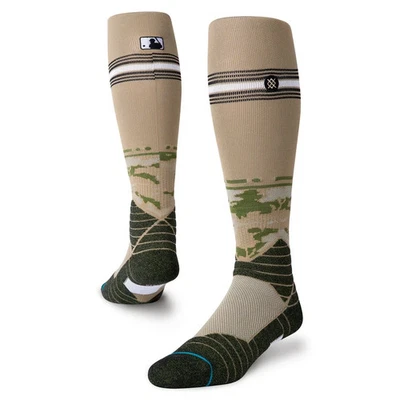 Stance x MLB Memorial Day Socks 'Armed Forces 20 DMND Pro' | L | OTC | NWT | '20 - Image 1 of 3