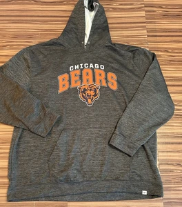 Mens Fanatics NFL Chicago Bears Blue Hoodie size 5XLB - Picture 1 of 5