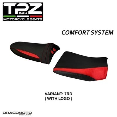 Estofamento de assento KAWASAKI Z 1000 2003-2006 KWZ736P1C-7RD-3 TPZ vermelho COMFORT SYS... - Imagem 1 de 4