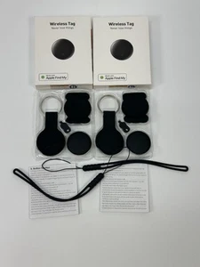 2 Pack REXZOL Smart Tag Bluetooth Luggage Tracker, Air Tracker Works with Find - Picture 1 of 1