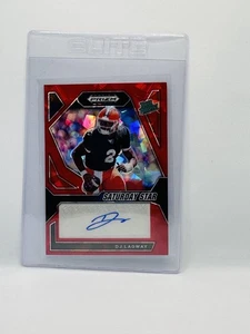 2024 Panini Prizm Draft Picks Saturday Star Red Ice Auto DJ Lagway #SSS-DJL RC - Bild 1 von 2