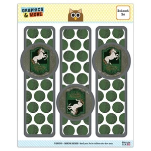 Lord of the Rings The Prancing Pony Set of 3 Glossy Laminated Bookmarks - Foto 1 di 4
