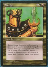 Stangg Legends (ITALIAN) HEAVILY PLD Red Green Rare CARD (246173) ABUGames