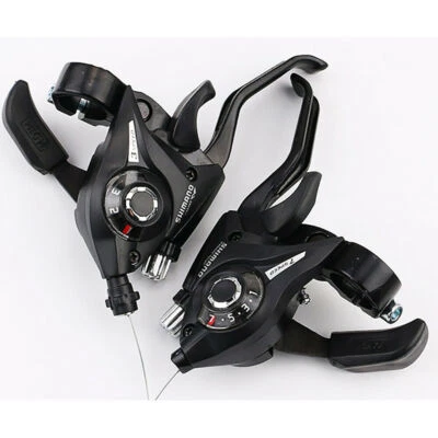 Shimano ST-EF51 3/7/8/Speed Shifters / Brake Levers Combo Kit Road Mountain Bike - Image 1 of 4
