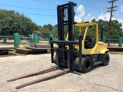 Carretilla elevadora Hyster H155FT 2014 15500 lb diésel neumático neumático bidadoo Foto 1 de 4