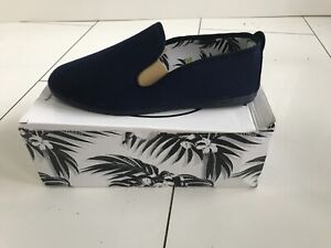 FLOSSY STYLE Genuine Shoes/Pumps/Espadrilles UK 5.5/6 EU 39 NAVY/GOLD BRAND NEW