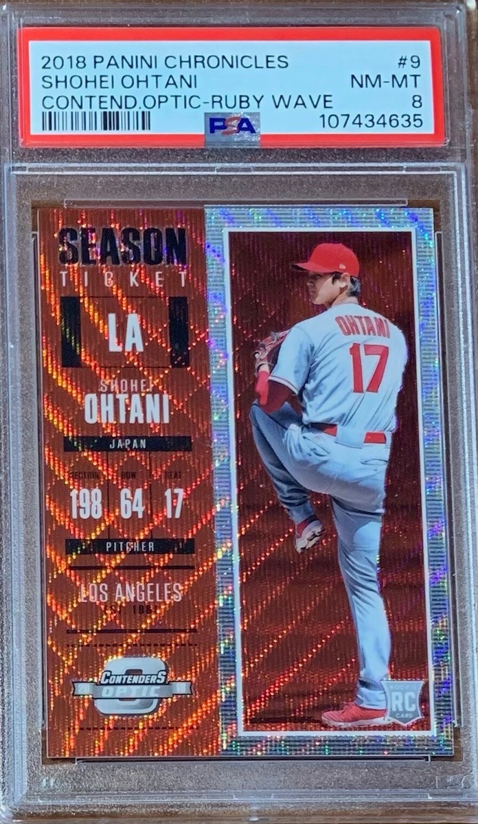 大谷翔平 panini prestage2018 2018 Panini Chronicles - Shohei Ohtani #9 for sale | eBay