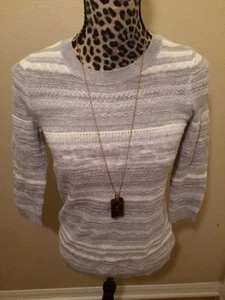 TOMMY HILFIGER - SUÉTER BEIGE Y GRIS - SP - Imagen 1 de 3