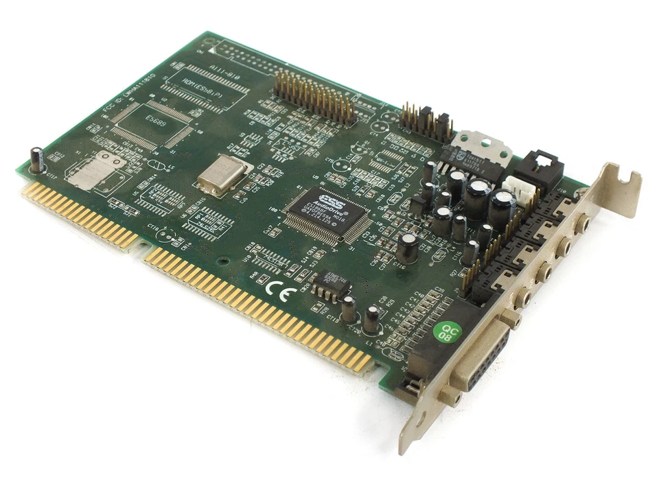 Labway A111-810 16-Bit ISA Sound Card 15-Pin Game - ESS ES1868F - Tested Win 98 - Image 1 of 4