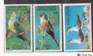 French Polynesia Sc 349-51 NH issue of 1981 - Birds - Picture 1 of 1