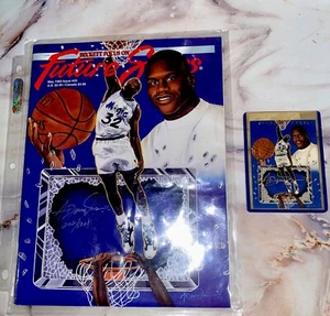 Shaquille O'Neal Rookie Card Magazine Beckett Anthony Douglas Art Auto 202/500 - Picture 1 of 5