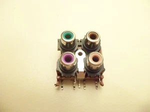 Onkyo TX-SR606 RECEIVER TEILE - Klinke - Cinch (grün, violett, braun, beige) - Bild 1 von 2