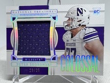 Peter Skoronski 2023 Panini National Treasures Colossal Materials /25 #CM-PES