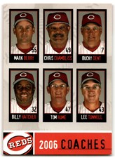 2006 Kahn's Cincinnati Reds #NNO 2006 Coaches