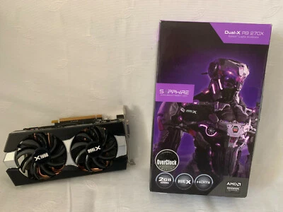 Scheda Video Sapphire Dual-X R9 270X usata in ottime condizioni - Immagine 1 di 4