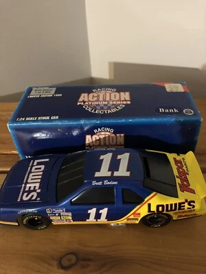 1995 Brett Bodine #11 Lowe’s 1:24 acción diecast NASCAR Ford Thunderbird Bank Foto 1 de 4