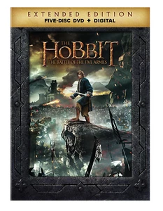 Hobbit: Battle of the Five Armies Extended Edition DVD - Picture 1 of 2