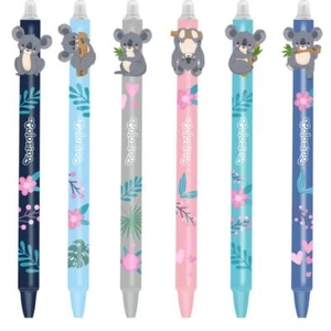 6 versch. Mc Neill radierbare Stifte nachfüllbar Colorino Koala Koala-Bär Bärche