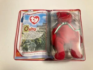 1999 Osito The Bear McDonalds TY International Bears II Beanie Baby - Bild 1 von 3
