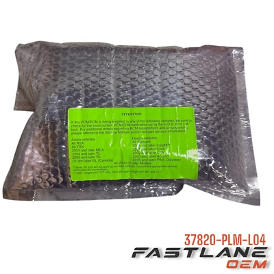 2001-2003 HONDA CIVIC ENGINE CONTROL MODULE NEW OEM 37820-PLM-L04 - Image 1 of 4