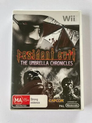 Wii Resident Evil: The Umbrella Chronicles (2007, Nintendo) COMPLETE & TESTED - Image 1 of 4