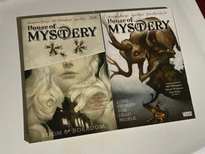DC COMICS OOP Vertigo HOUSE OF MYSTERY Vol 1 & Vol 2 Softcover Collected TPB Set - Picture 1 of 5