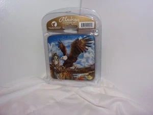 Alaskan Coaster Set / Eagle / Alaska / Brand New Set - Picture 1 of 2
