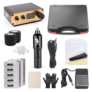 Rotary Pen Machine Kit set with Power Supply Cartridge Needles - Picture 1 of 6
