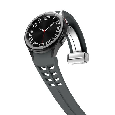 Correa magnética de silicona para Samsung Galaxy Watch7 6 5 4 6Classic 5Pro correa deportiva Foto 1 de 4