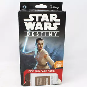 Star Wars Destiny Dice and Card Game Rey Starter Set - New Damaged Box - Picture 1 of 6
