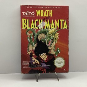 Wrath The Black Manta Gioco Nintendo Nes - Wk- Ukv-A No Manuale