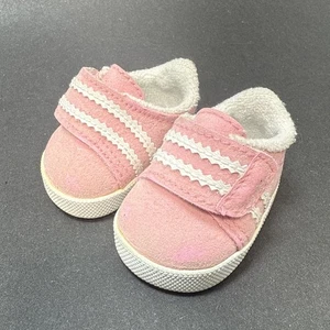 American Girl Puppenschuhe für bitty Babypuppen rosa Tennisschuhe Sneaker - Bild 1 von 7
