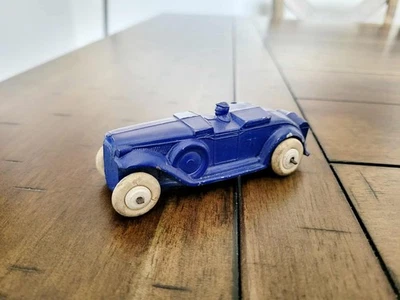 Vintage Kansas Toy & Novelty Co. No.77 Duesenberg Slush Metal Car Barclay C.A.W. - Image 1 of 4