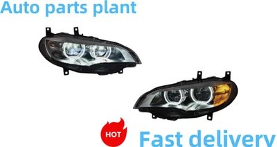 Conjunto de faros LED adaptables de xenón para BMW X6 E71 2008-2013 Foto 1 de 4