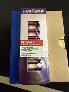 L'Oréal Paris Revitalift Filler + Hyaluronsäure / 7 Tage Kur Ampullen - Bild 1 von 5