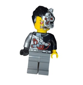 Lego Ninjago Minifigure Cyrus Borg (OverBorg) - Rebooted 70722!