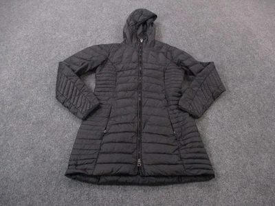 Chaqueta Eddie Bauer Mujer S Plumón de Ganso Acolchado Exterior Abrigo Largo Senderismo Foto 1 de 4