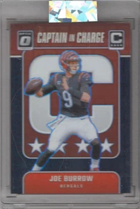 JOE BURROW 2024 OPTIC CAPTAIN IN CHARGE BLACK PANDORA #4 13/25 PANINI - Picture 1 of 2
