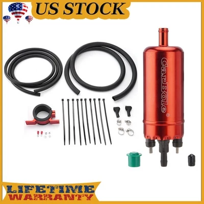 Bomba de combustible 125 PSI 135L/H universal EFI compatible con Ford Chevy Jeep V8 Turbo actualización Foto 1 de 4