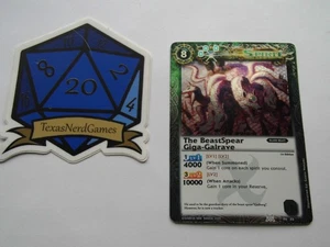 x1 The BeastSpear Giga-Galrave 1st Edition Promo PX 03 Battle Spirits TCG - Picture 1 of 3