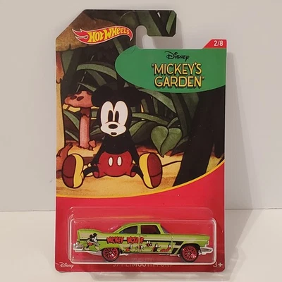 Hotwheels '57 Plymouth Fury Disney Mickey's Garden - Image 1 of 4
