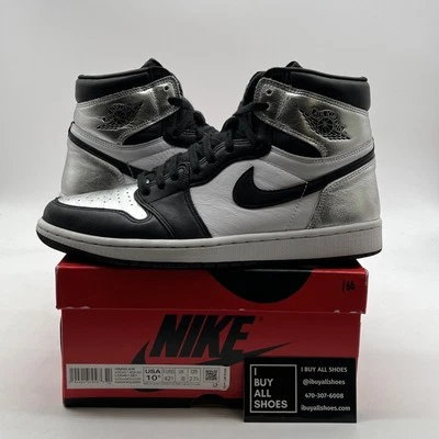 Size 10.5W - Air Jordan 1 High OG Metallic Silver (CD0461-001) - Image 1 of 4