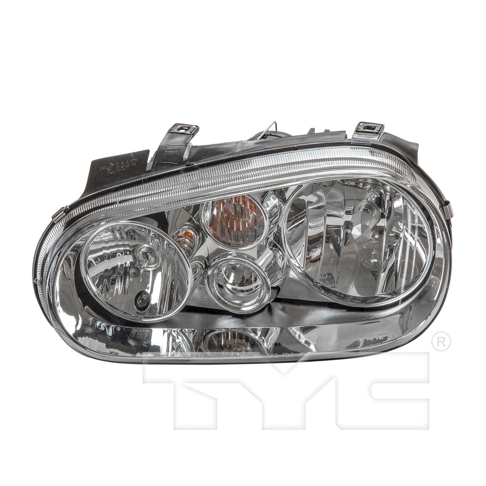 Para 1999-2002 Volkswagen Golf conjunto de farol esquerdo TYC 383BI99 2000 2001 - Imagem 1 de 4
