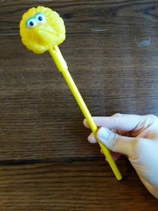 Vintage Applause Big Bird gelb Bleistift Topper Sesamstraße Muppets Henson 1994 - Bild 1 von 9